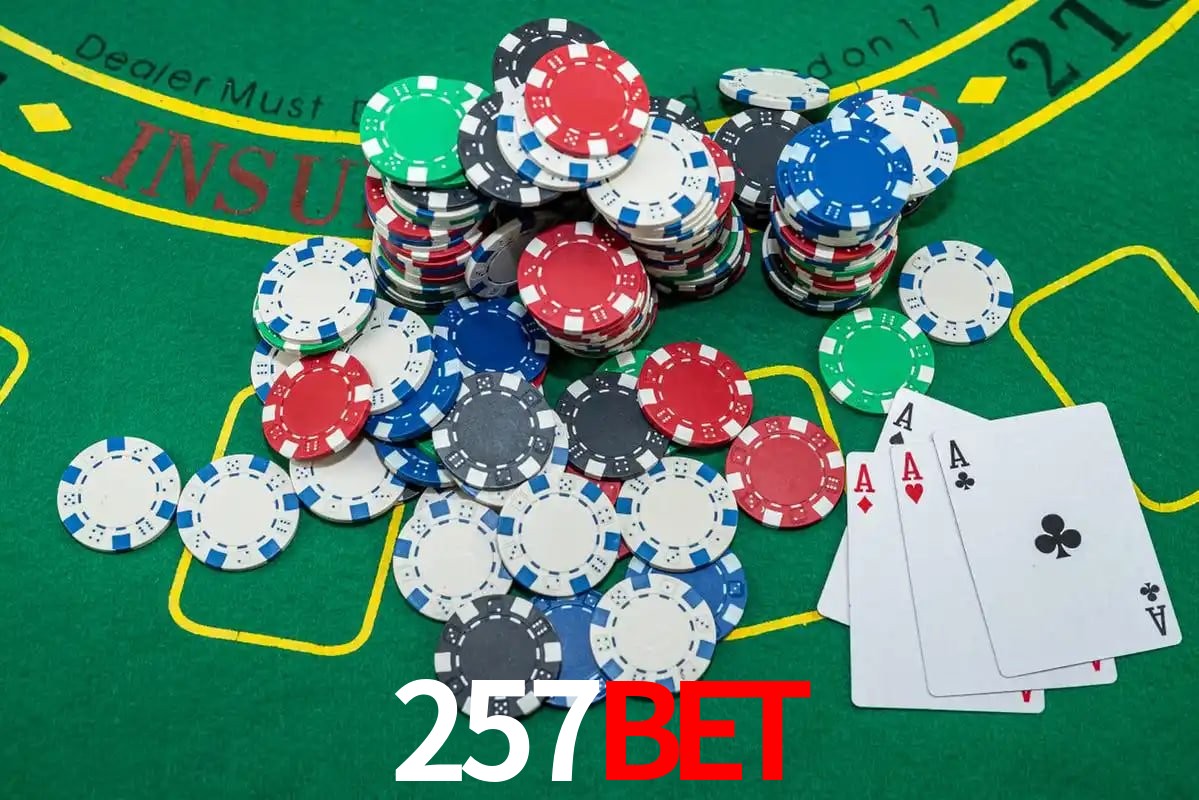 Mesa de Blackjack 257bet