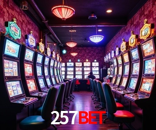 Interface moderna da plataforma 257bet